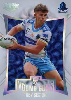 2022 NRL Elite - Young Guns Priority #YGP10 Toby Sexton Front